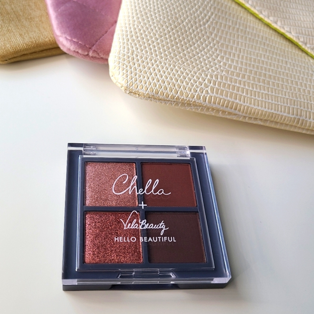CHELLA + Vela Beauty Blushing Rose Eyeshadow Palette